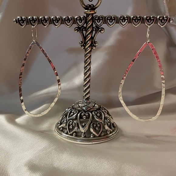 Silpada Sterling Silver ‘TAKE SHAPE’ Dangle Earrings W2454 - Picture 7 of 14